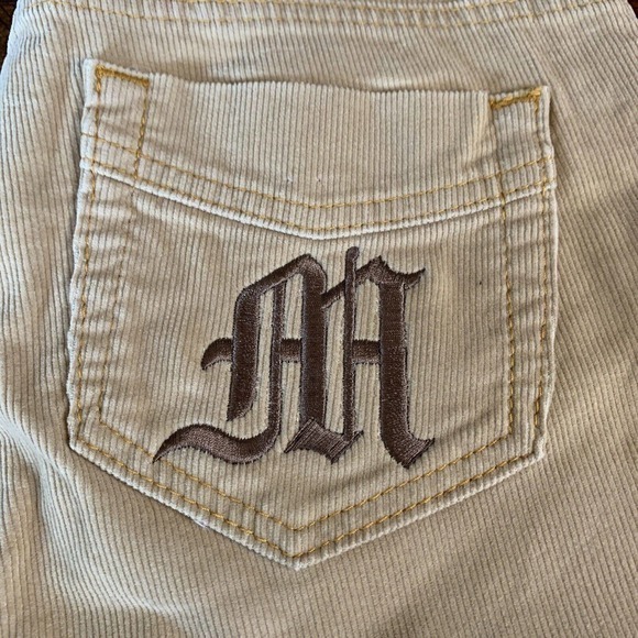 Vintage Y2K Low rise GAP Madonna Tan Beige cords corduroy flared Sz 1R NWT! - Picture 4 of 8